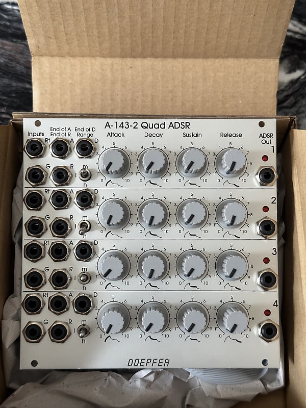 Doepfer A-143-2 Quad ADSR 2010s - Silver