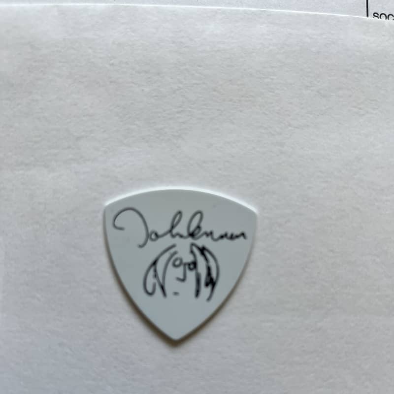 John lennon deals guitar pick