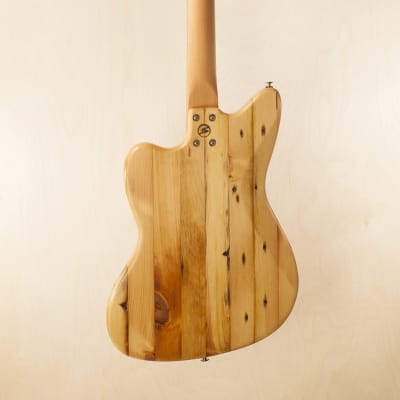 Strack Guitars Jazzmaster  Rustic Reclaimed Pine Douglas Fir handmade custom image 8
