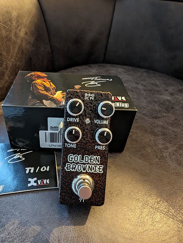 Xvive XT1 Golden Brownie Distortion | Reverb UK