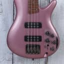 Ibanez SR300E 4 String Electric Bass Guitar with Power Tap Pink Gold Metallic