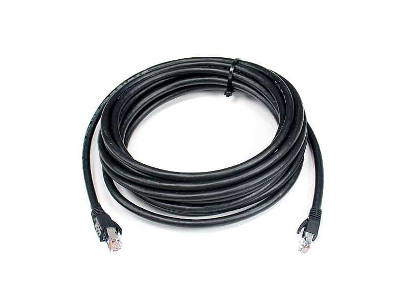 Elite Core PROCAT5E Ultra Flexible Shielded Tactical CAT5E Cable - 25 ft / Booted RJ45 / Booted RJ45 image 1