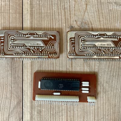 3x fully working KORG KLM-182A Lambda ES-50 Keyer Divider pcb / AMI S10430 delta