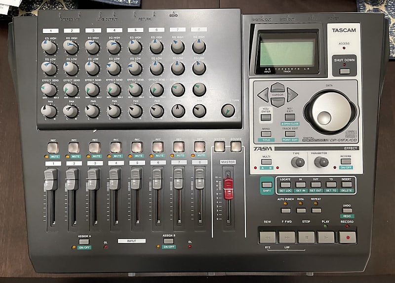 TASCAM DP-01 FX/CD 2007 Black | Reverb