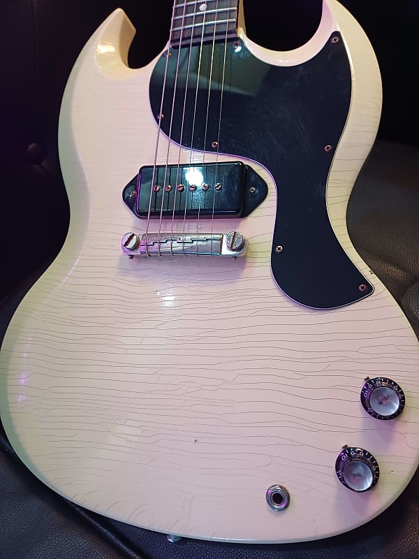 Gibson Sg Junior 63 Murphy Aged M2M 2023 - Polaris white image 1