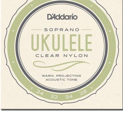 D'Addario EJ65S Pro-Arte Custom Extruded Ukulele Strings - .024-.034 Soprano image 1