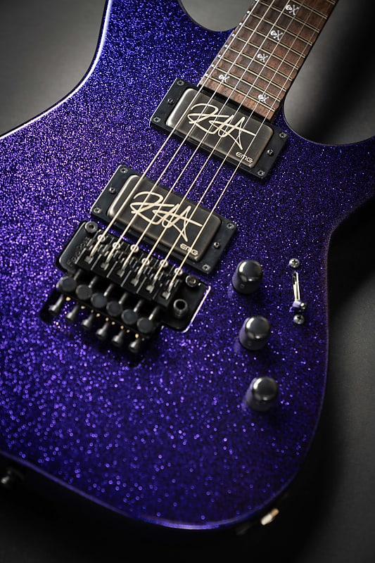 ESP Custom Shop KH-2 Purple Sparkle (E8450212) – Guitars
