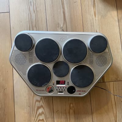 Yamaha DD-55 7-Pad Tabletop Electronic Drum Set 2001 - Silver