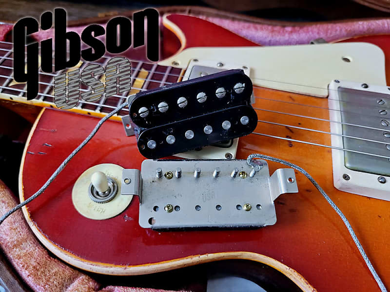 Gibson USA 496R/500T Super Ceramic Humbucker Pickup Set from