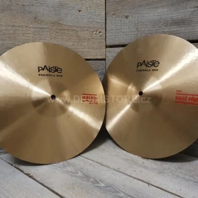 Cymbal Pack 22",20",19",14" Paiste Formula 602 image 3
