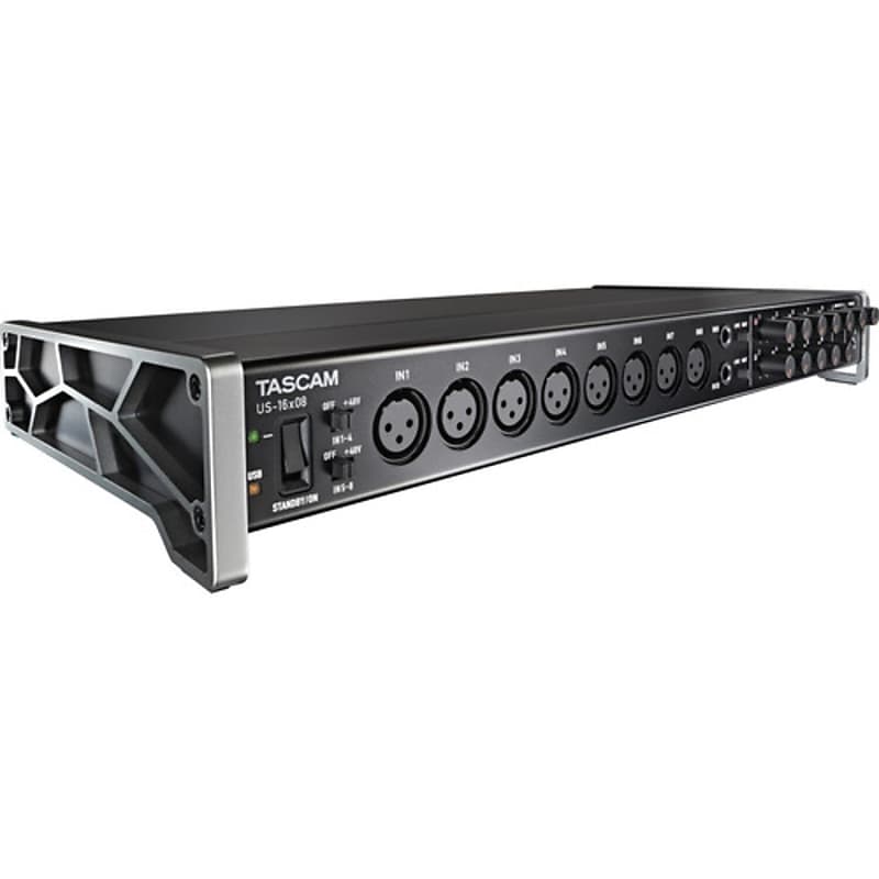Tascam US-16x08 USB Audio/MIDI Interface 350847 043774031177 image 1