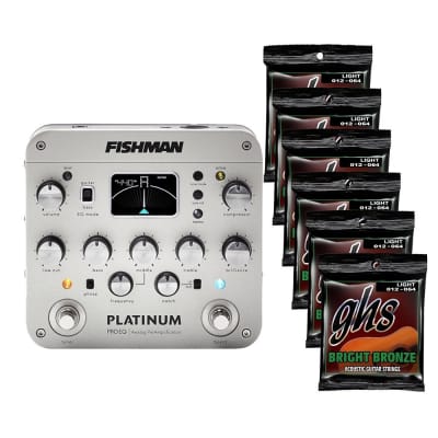 特注食品FISHMAN Platinum Pro Analog Preampアダプター付 ギター