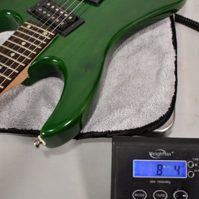 90's Hamer Diablo Slammer Trans Green Finish Floyd Rose