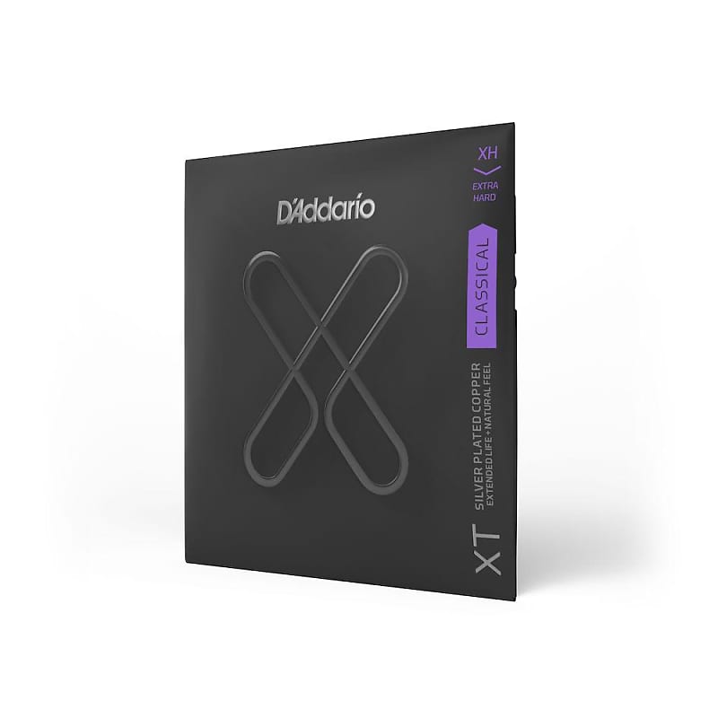D'Addario XT Classical Silver Plated Copper, Extra Hard Tension image 1