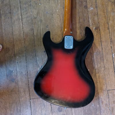 TEISCO Kawaii vintage Bass Guitar Japan 1960s-70s image 5