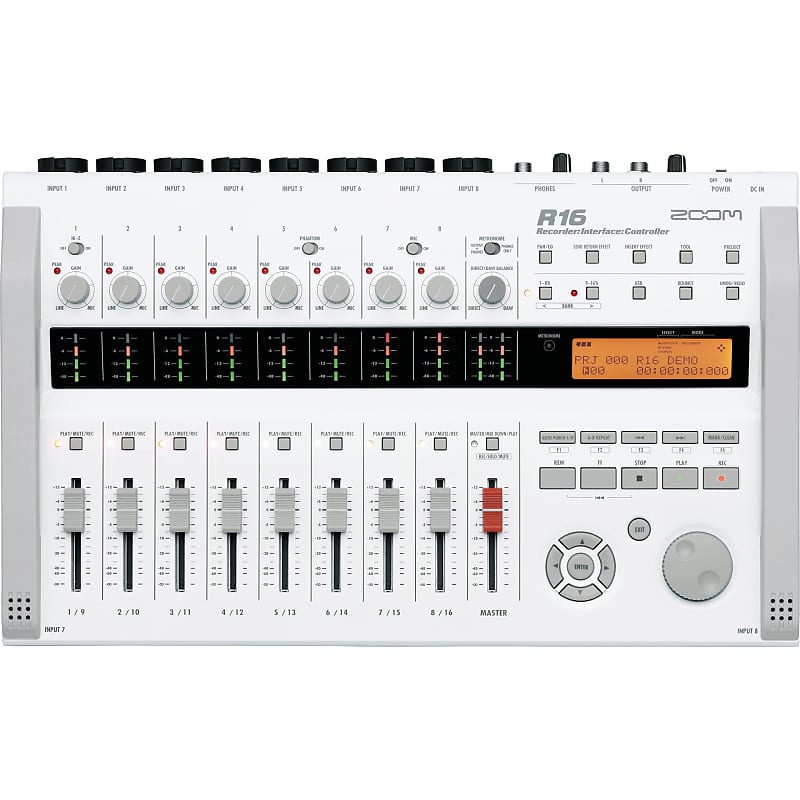 Zoom R16 USB Audio Interface / Digital Multitrack Recorder / Control Surface
