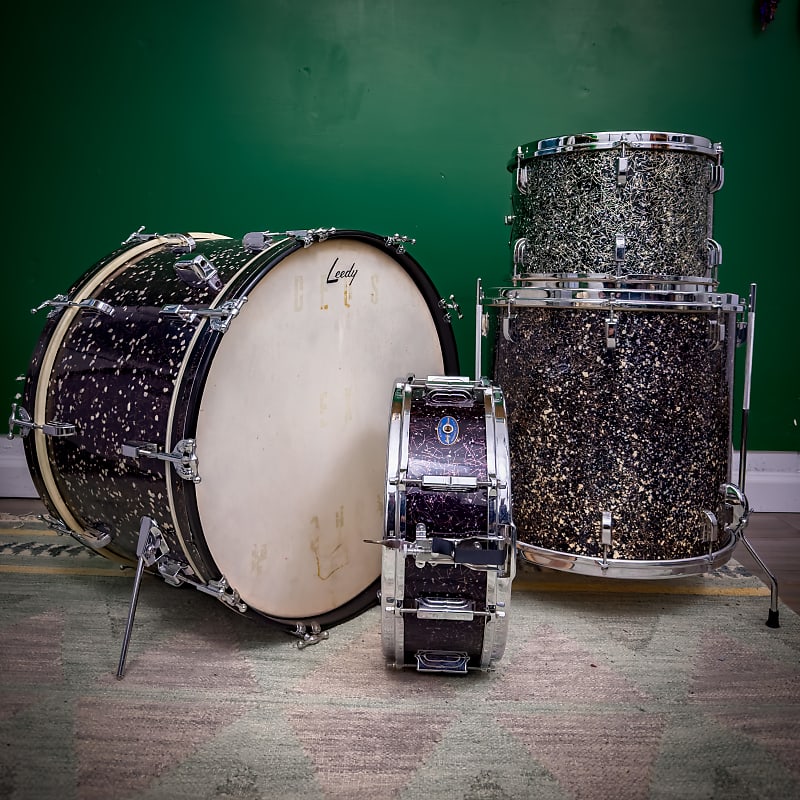 Leedy Drum Set 1960s - Capri Pearl image 1