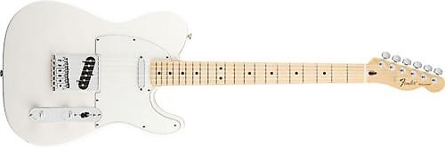 Fender Standard Telecaster Electric Guitar (Arctic White)(slightly used) image 1