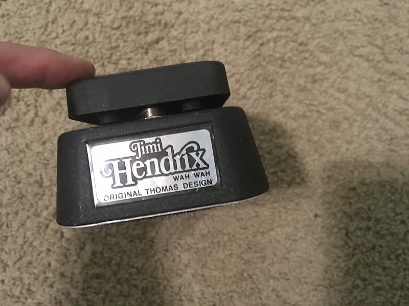 Dunlop Jimi Hendrix WAH WAH Original Thomas Design Black