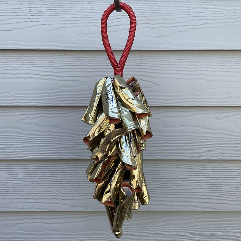 Upcycled Percussion - Metal Curls Waterfall Rattle / Shaker - | Reverb