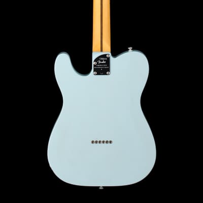 Fender Limited Edition American Professional II Telecaster Thinline - Transparent Daphne Blue #18616 image 4
