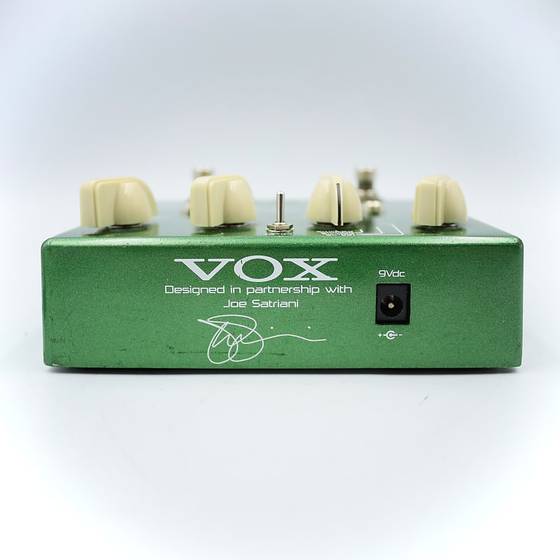 Vox JS-DL Time Machine Joe Satriani Signature Delay Guitar Effect Pedal  013996