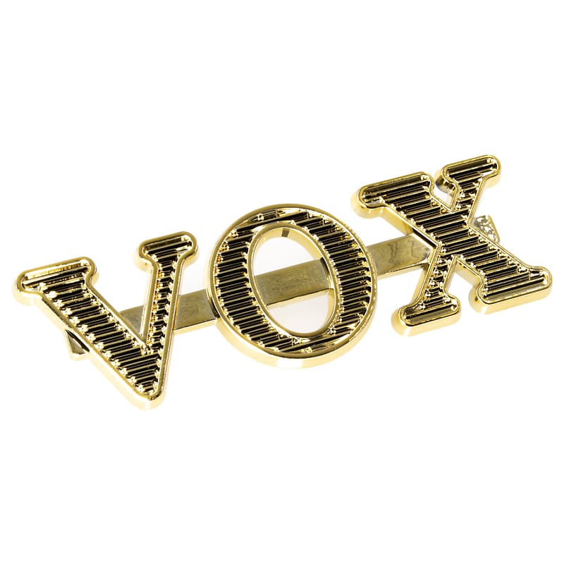 Vox Gold Logo Badge Reverb