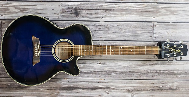 Takamine EG560 Blue Burst Electro Acoustic