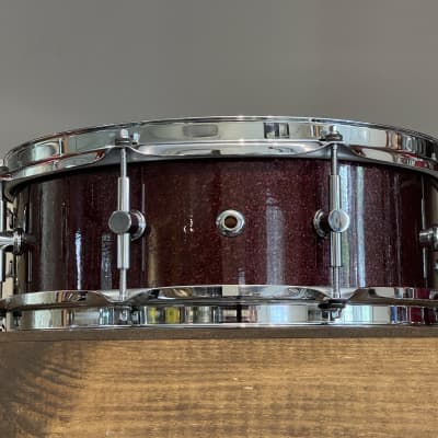 2021 Canopus Neo Vintage NV60-M2 Merlot Sparkle 5x14 Snare Drum M2