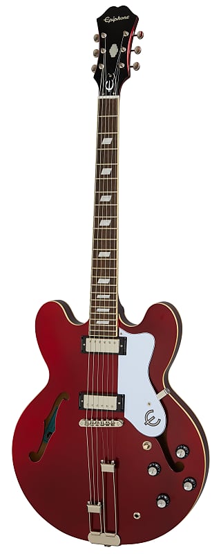 Epiphone Riviera Semi-Hollow Electric Guitar, Sparkling Burgundy - 21111537673 image 1