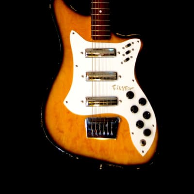 ALAMO Guitar Collection. 6 Guitars sold as single lot. 1964-67. Rare. Collectible. 5 Fiesta, 1 Fury. image 15