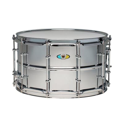 Ludwig LW0814SL Supralite 8x14" Steel Snare Drum