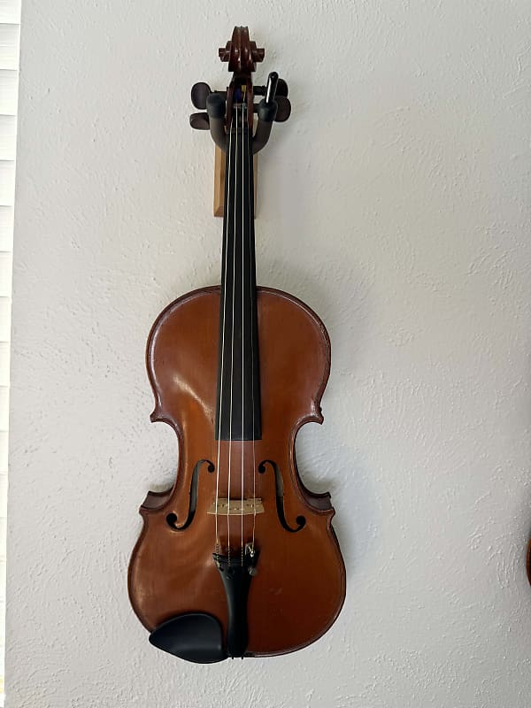 French Violin - Nicolas Bertholini 4/4 Violin Early 20th century image 1