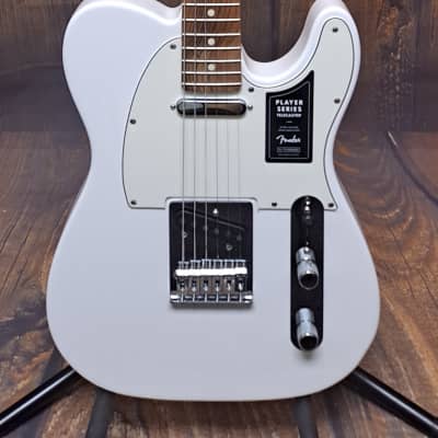 Fender Player Telecaster Pau Ferro Polar White | Reverb