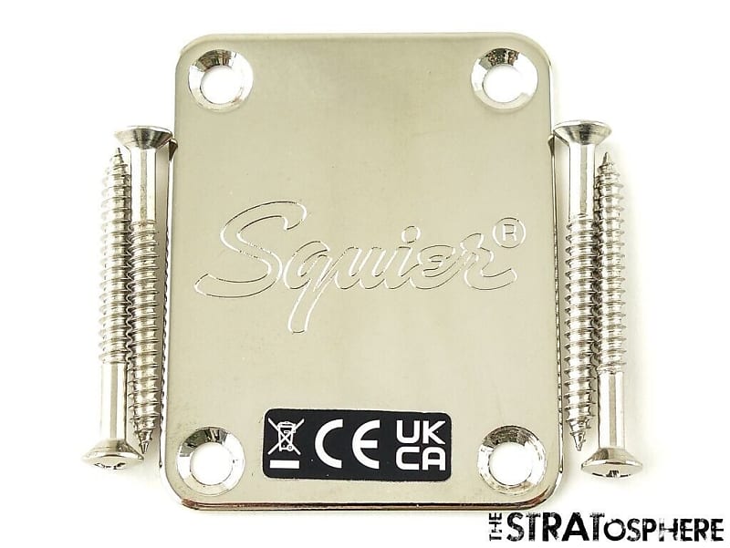 Fender Squier Classic Vibe Jaguar Bass NECK PLATE, Guitar Reverb