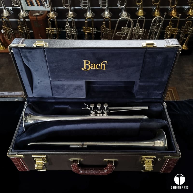 Vintage Schilke E3L trumpet with extra D bell GAMONBRASS Bach Reverb