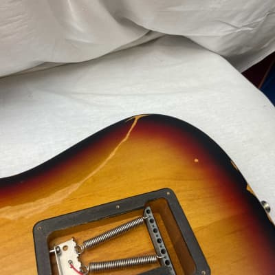ESP LTD ST-203 Relic'd S-style Guitar 2015 - Sunburst image 18