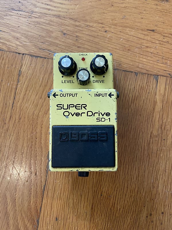 Boss SD-1 Super Overdrive 1981 - 1988 Made In Japan | Reverb