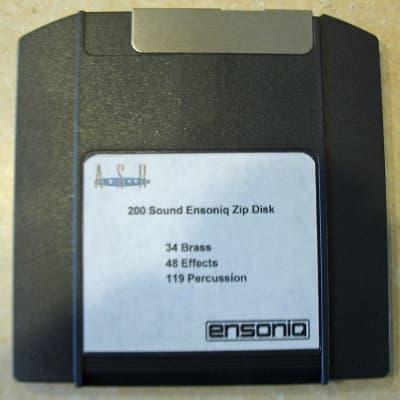 Ensoniq ASR-10 Zip Disk With 200 Sounds