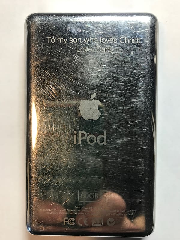Apple iPod CLASSIC 60GB 5th Gen video A1136 2005 - Blue NEW