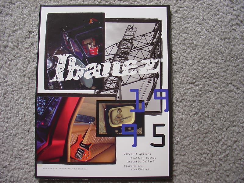 Ibanez 1995 Ibanez full line color catalog Reverb