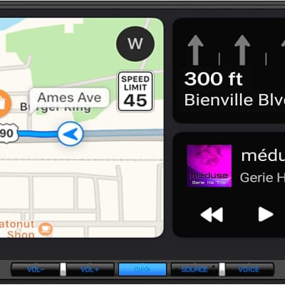 7 Receiver with Apple CarPlay and Android Auto - CAR710X
