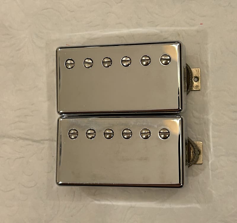 Gibson 490R and 498T humbucker pickups with covers