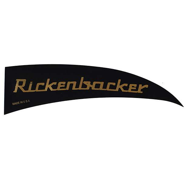 Rickenbacker Mylar Self Adhesive  Sticker - Genuine Rickenbacker Part image 1
