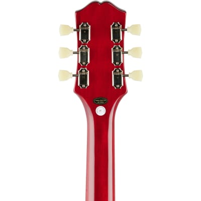 Epiphone ES-335 Semi-Hollowbody Electric Guitar, Cherry image 8