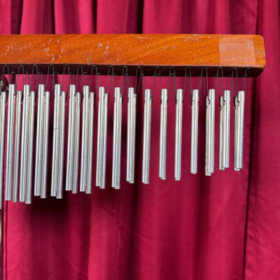Vintage Double Row 72 Solid Bar Chimes image 4