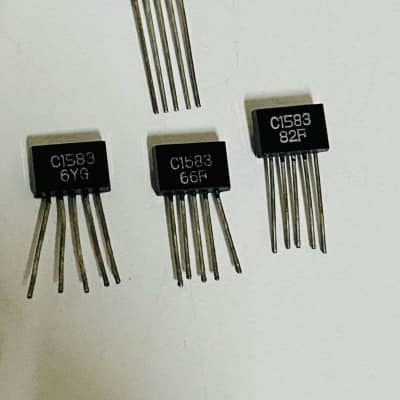 Mitsubishi 2SC1583  + 2SC2291  Transistors for RE-303 X0Xb0X TB-303