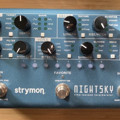 Strymon NightSky Time-Warped Reverberator | Reverb Canada