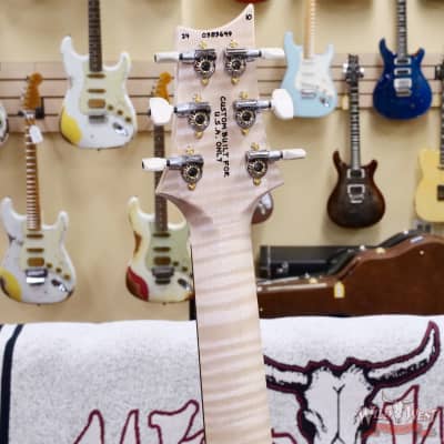 Paul Reed Smith PRS Wood Library 10 Top Modern Eagle V ME5 Flame Maple Neck Brazilian Rosewood Fingerboard Blue Fade 7.75 LBS (US Only / No International Shipping) image 10