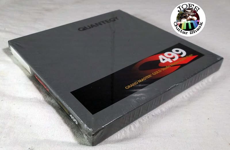 Quantegy 499 Grand Master Gold 7 inch 1/4&quot; x 1200 Length Reel to Reel Studio Mastering Tape New and Sealed Made in USA!  			